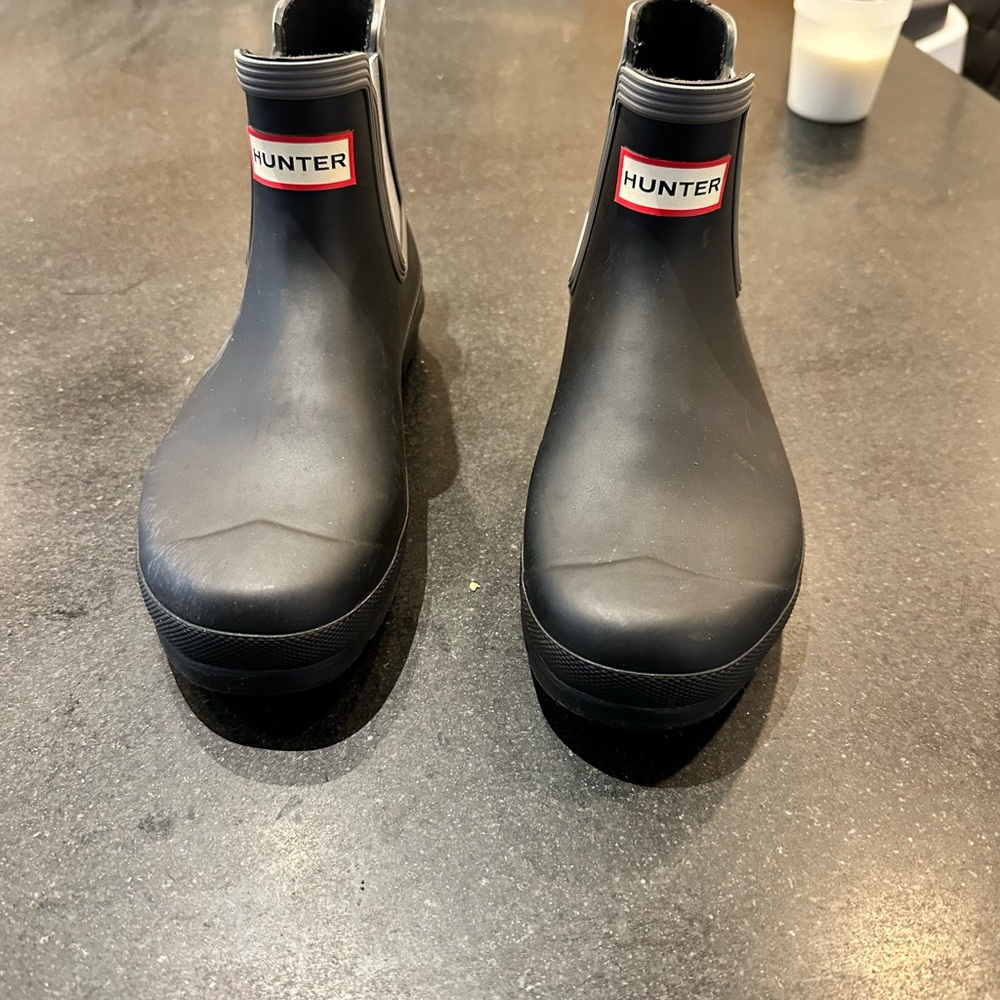 Hunter boots size 8